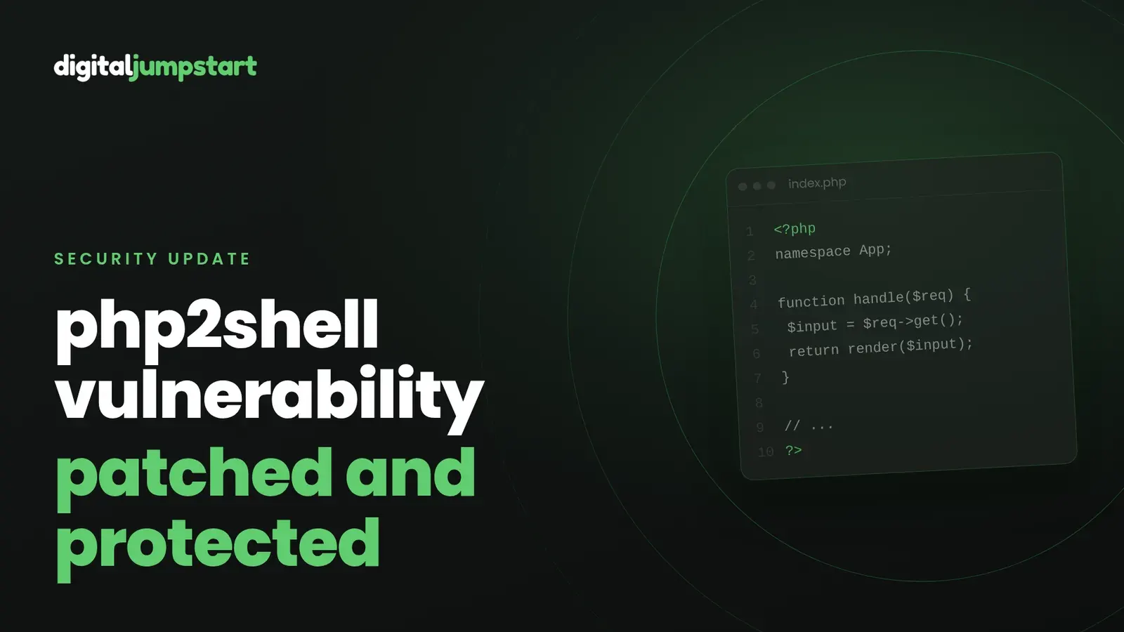 php2shell vulnerability: our managed sites are patched